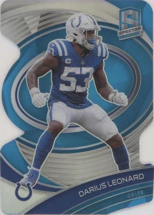 Neon Blue Prizm Die-Cut