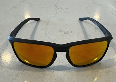 Oakley Sylas Sunglasses Matte Carbon w/ Prizm Ruby Lenses OO9448-40