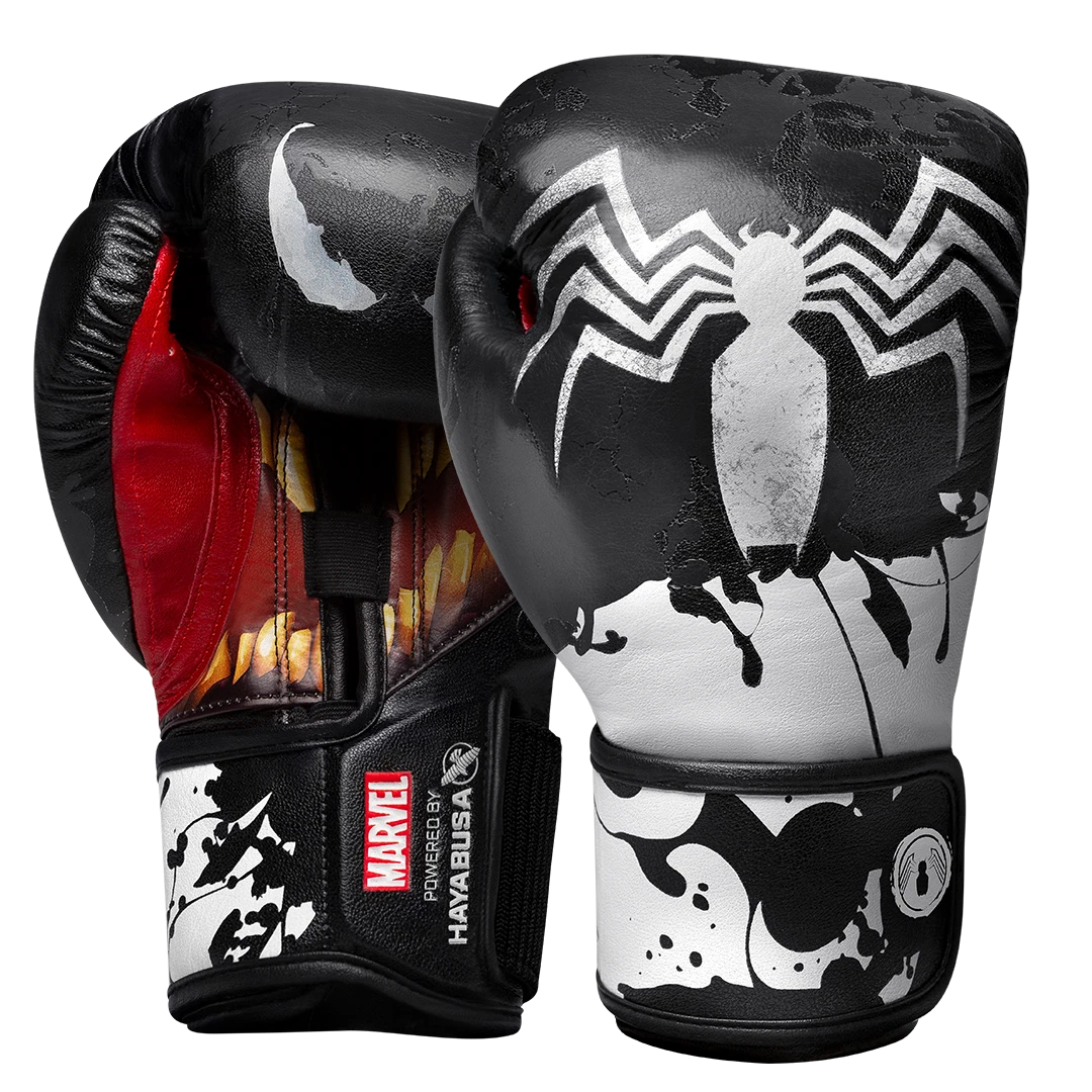 Hayabusa X Marvel's Venom Boxing Gloves | eBay