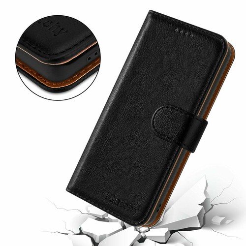 For Google Pixel 6, 6 Pro Phone Case Leather Wallet Flip Stand Cover - Picture 16 of 58