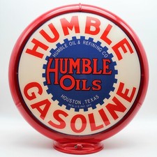 HUMBLE GASOLINE Gas Pump Globe - SHIPS FULLY ASSEMBLED! READY FOR YOUR PUMP!!
