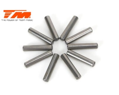 Team Magic Stifte 2.5x12.8mm TM116218 E6 III BES, E6 III HX, E6 J-STAR, E6 ...