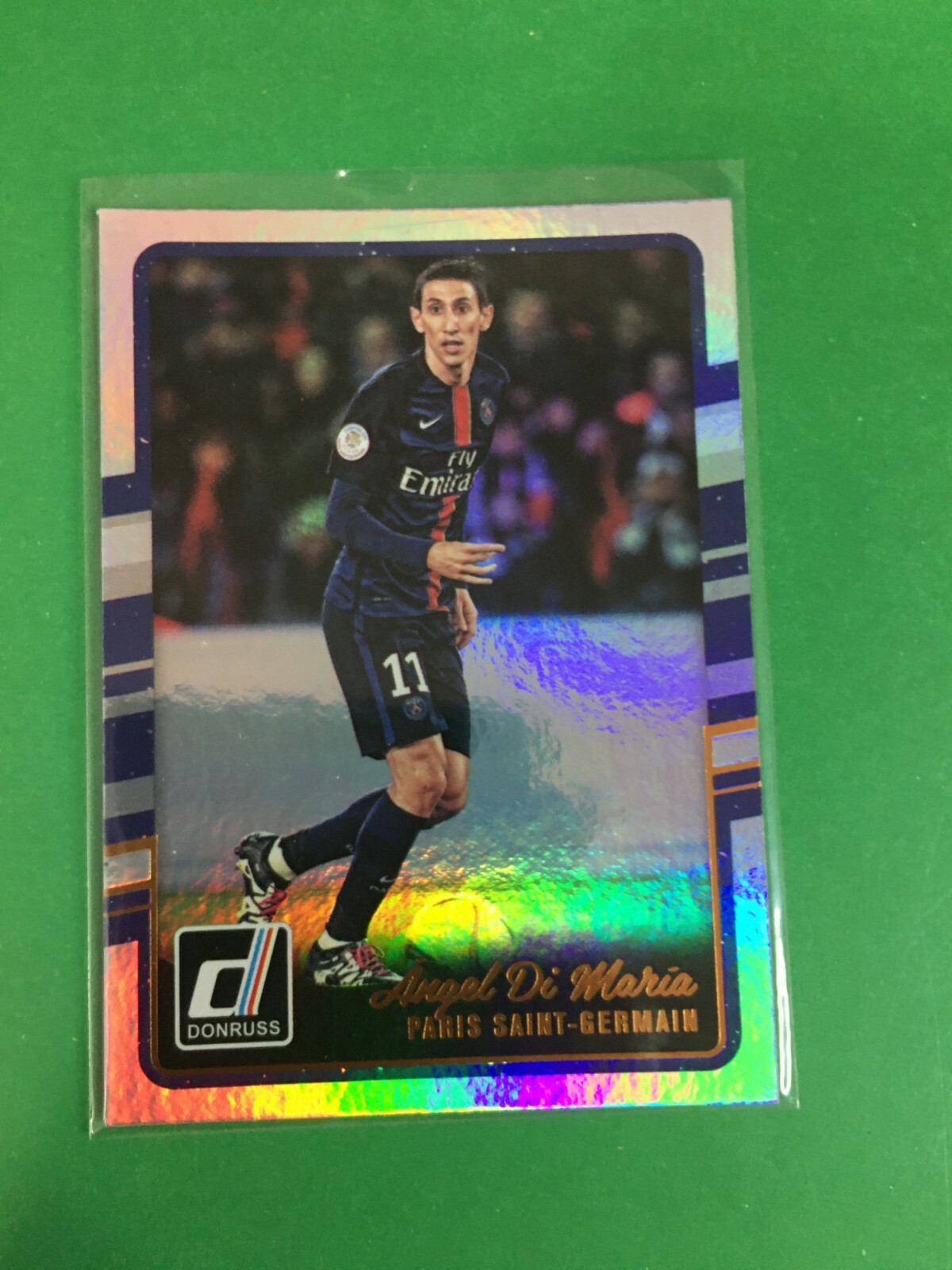 F149,540 2016-17 Panini Donruss Angel Di Maria #124 PARIS SAINT-GERMAIN RC