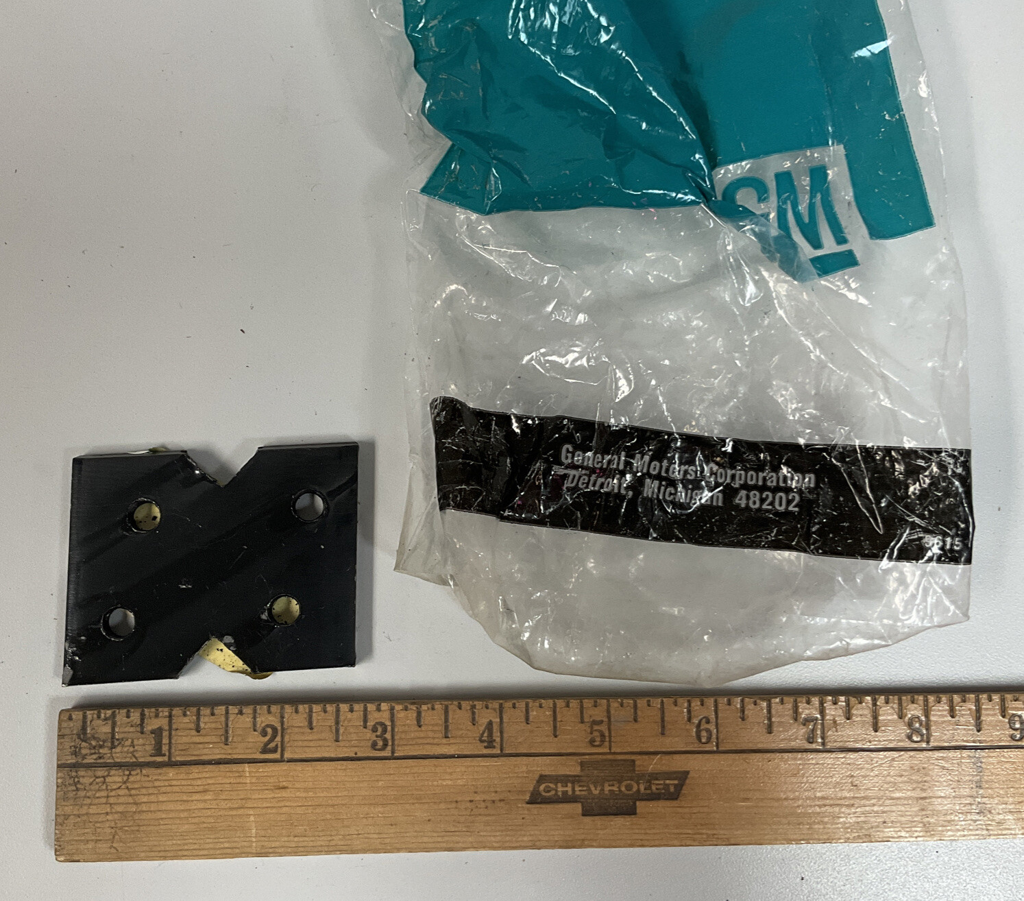 19821988 GM Hinge Strap Anchor Plate 2Door S3 eBay