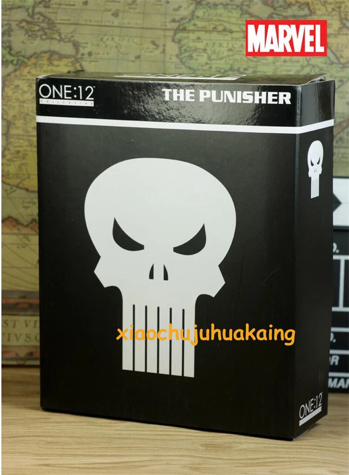 Figura de acción The Punisher Frank escala 1/12 6" modelo juguete China versión estándar Foto 3 de 4