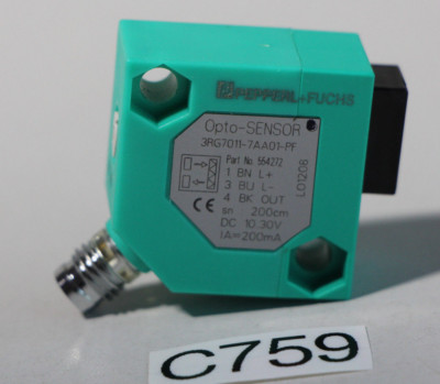 Pepperl+Fuchs 3RG7011-7AA01-PF Opto-Sensor neu (C759-R35)