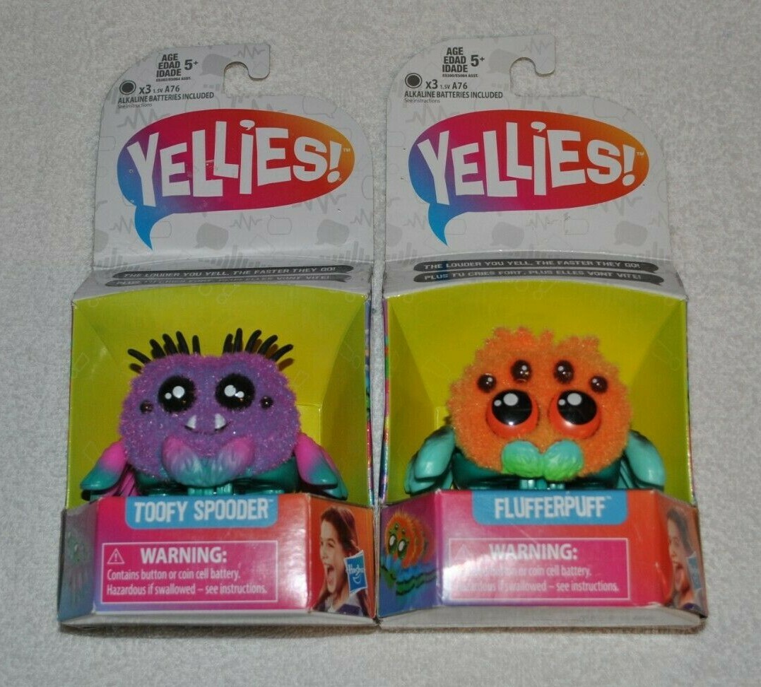 flufferpuff voice activated spider