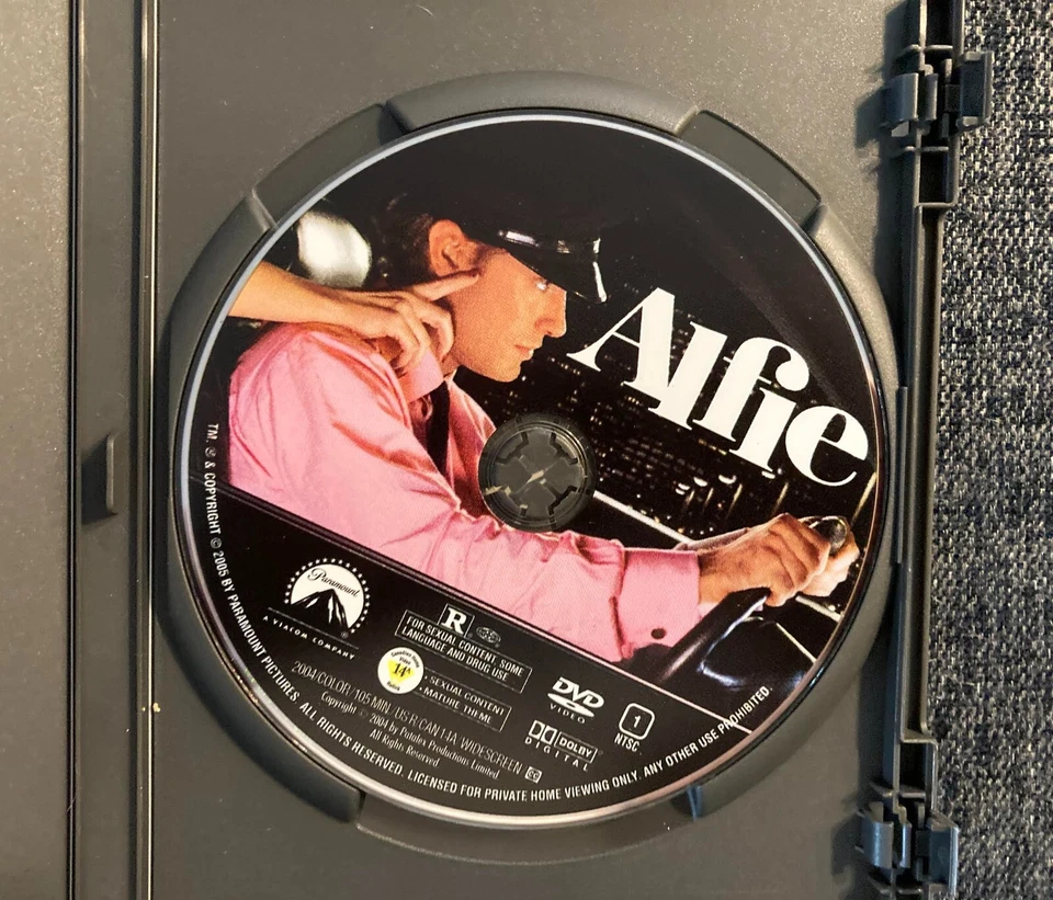 Alfie - DVD (2005) Widescreen. LIKE NEW! - Image 2 of 3