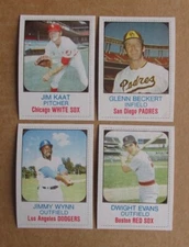 1975 HOSTESS BASEBALL BLACK TAB COMPLETE YOUR SET PICK CHOOSE
