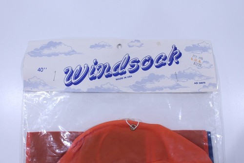 Syracuse University Windsock 40" VTG NOS New SU Made USA ASI 34070 AAM NCAA 90's - Picture 11 of 12