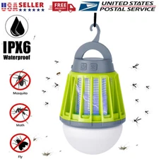 Electric Bug Zapper Outdoor Mosquito Insect Killer Lamp Fly Trap Camping Lantern