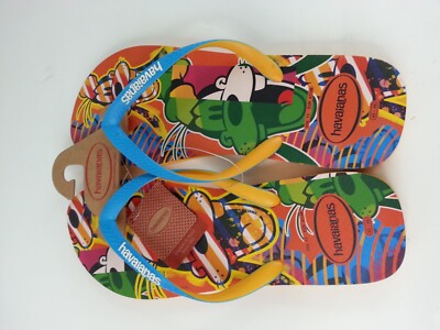 Disney NWT New Goofy Havaianas Flip Flop Thing Sandal Size 13