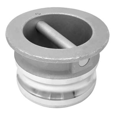 Gloxco Aluminum 3'' Cam and Groove Dust Plug with Handle, Type DP Fitting (CAM...
