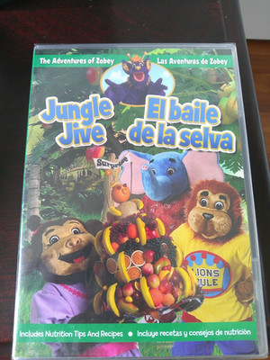 NEW Factory Sealed   THE ADVENTURES OF ZOBEY - JUNGLE JIVE DVD