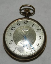 Vintage Elgin 15 Jewel Pocket Watch in 20 year Gold Filled case - running