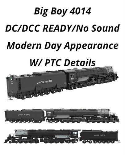Broadway Limited 9520 HO 4-8-8-4 Steam DCC READY/SIN Sound (UP) Big Boy 4014 | Condition: Used