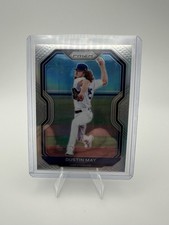 Dustin May SILVER-2021 Panini Prizm Baseball Los Angeles Dodgers