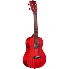 Kala Meranti Concert Ukulele Red Stain