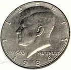 # C1363   U.S.   COIN,     KENNEDY HALF DOLLAR   1986-P