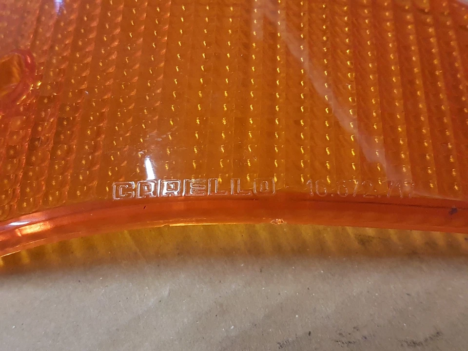 NEU ORIG FIAT Autobianchi A112 Blinker Glas Blinkleuchte Blinklicht vorne RECHTS - Bild 4 von 4