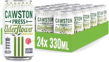 Elderflower Lemonade Fizzy Drink Blended with Sparkling Water - Gluten Free