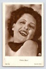 Clara Bow Silent Film Star Postcard RPPC Ross Verlag Unposted