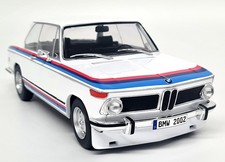 Solido 1/18 - BMW 2002 TII Turbo Evocation White 1971 Diecast Scale model car