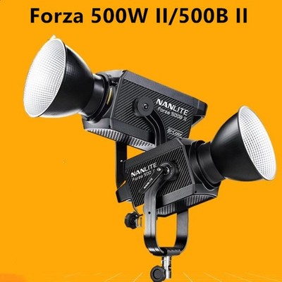 Nanlite Forza 500W 500B II COB LED Video Light Bi-Color 2700K-5600K Studio Light