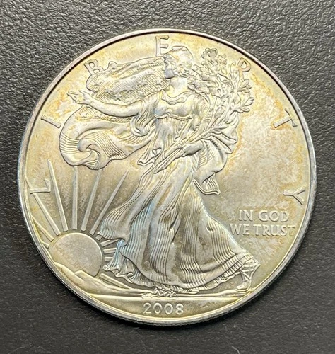 2008 American Eagle Silver Dollar / 1 oz .999 Silver / Uncirculated