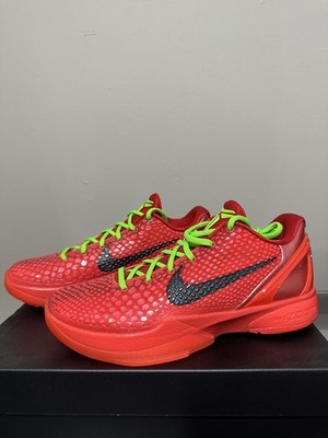 Size 8 - Nike Kobe Bryant 6 Protro Low Reverse Grinch FV4921-600 New in Box