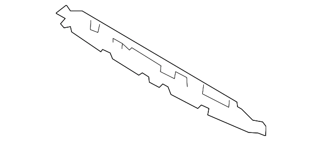 Genuine Audi 2017-2019 Q7 Lower Grille 4M0-807-647-B-4W3