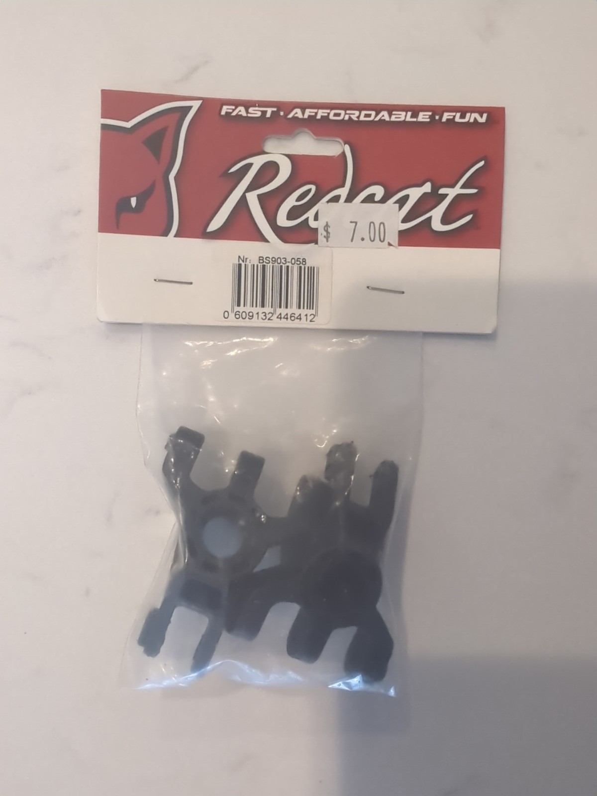 Redcat Racing BS903-058 Rear Hub Carrier for Shredder (2pcs)