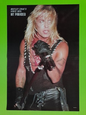 VINCE NEIL ( MÖTLEY CRÜE ) * Poster * 40 x 27 * Made in USA * 1989
