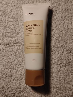IUNKI BLACK SNAIL RESTORE CREAM 60 ML/2.02 FL OZ EXP 2025 BUT IS SEALED