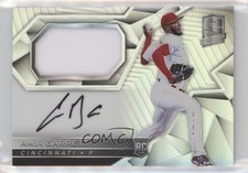 2017 Panini Chronicles Spectra Rookie Jersey Auto Amir Garrett #19 Auto h3a