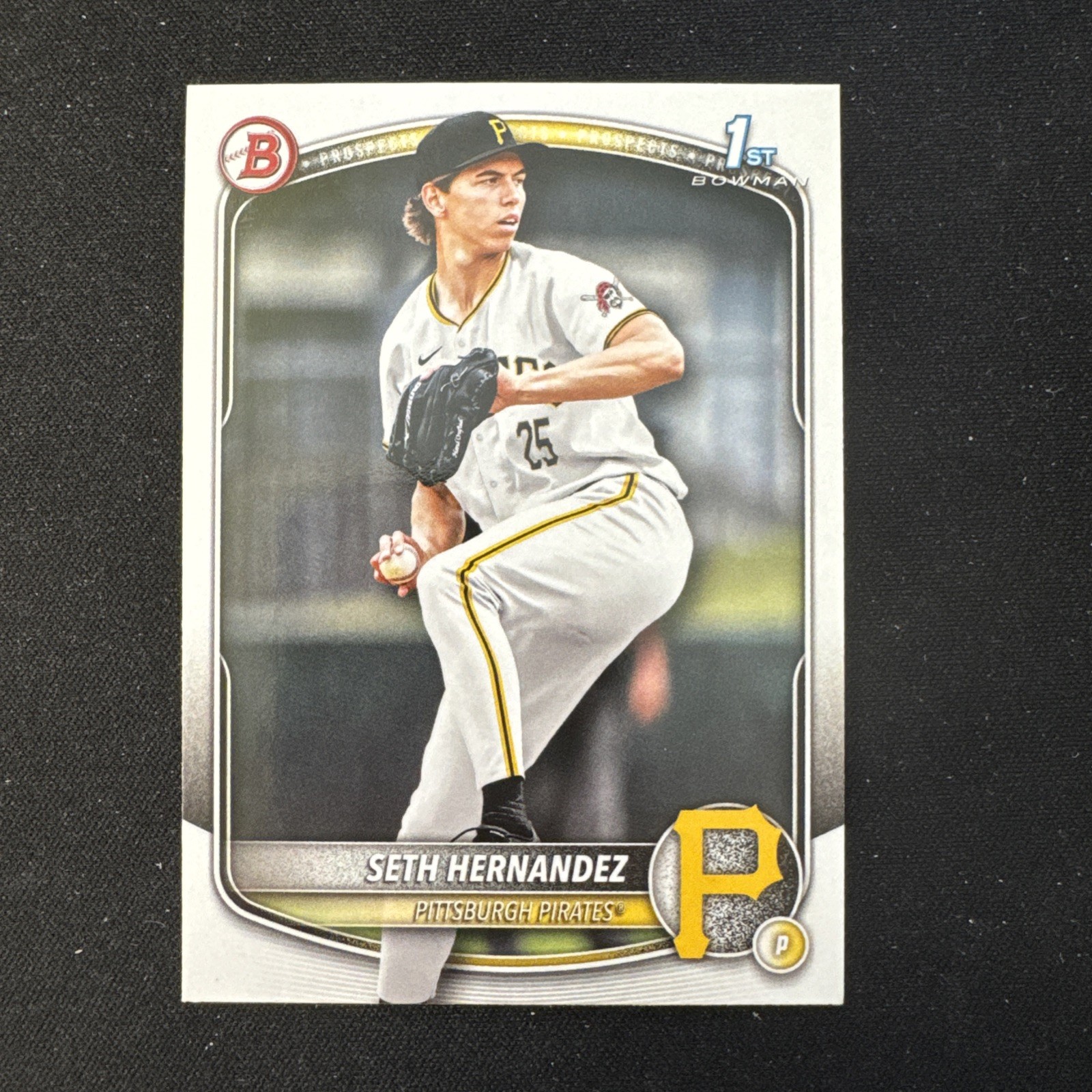 2025 Bowman Draft Baseball Seth Hernandez Pirates 1st Bowman Paper Base #BD-25