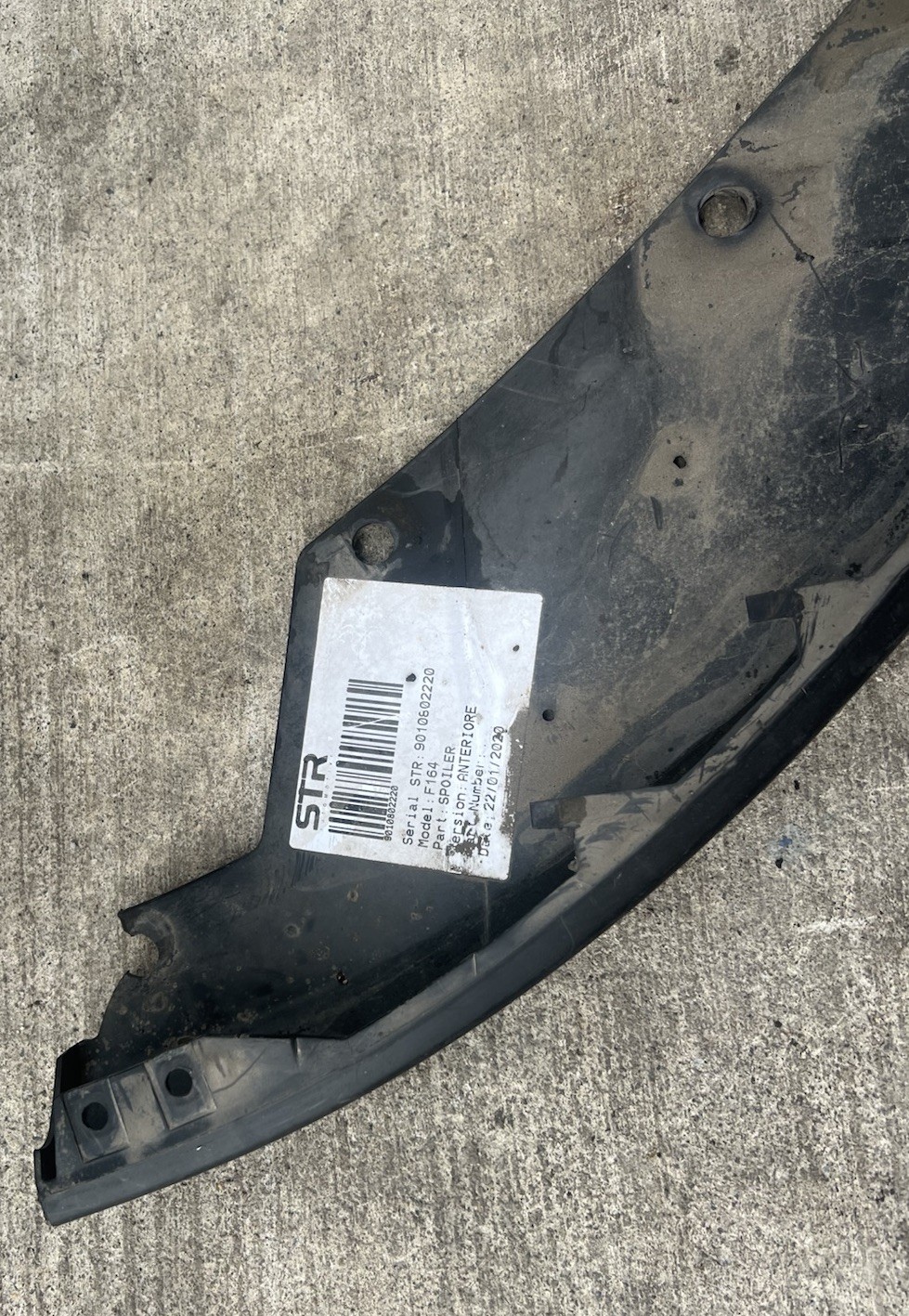 2019-2022 Ferrari Portofino F164 Front Bumper Lower Spoiler OEM 89141600