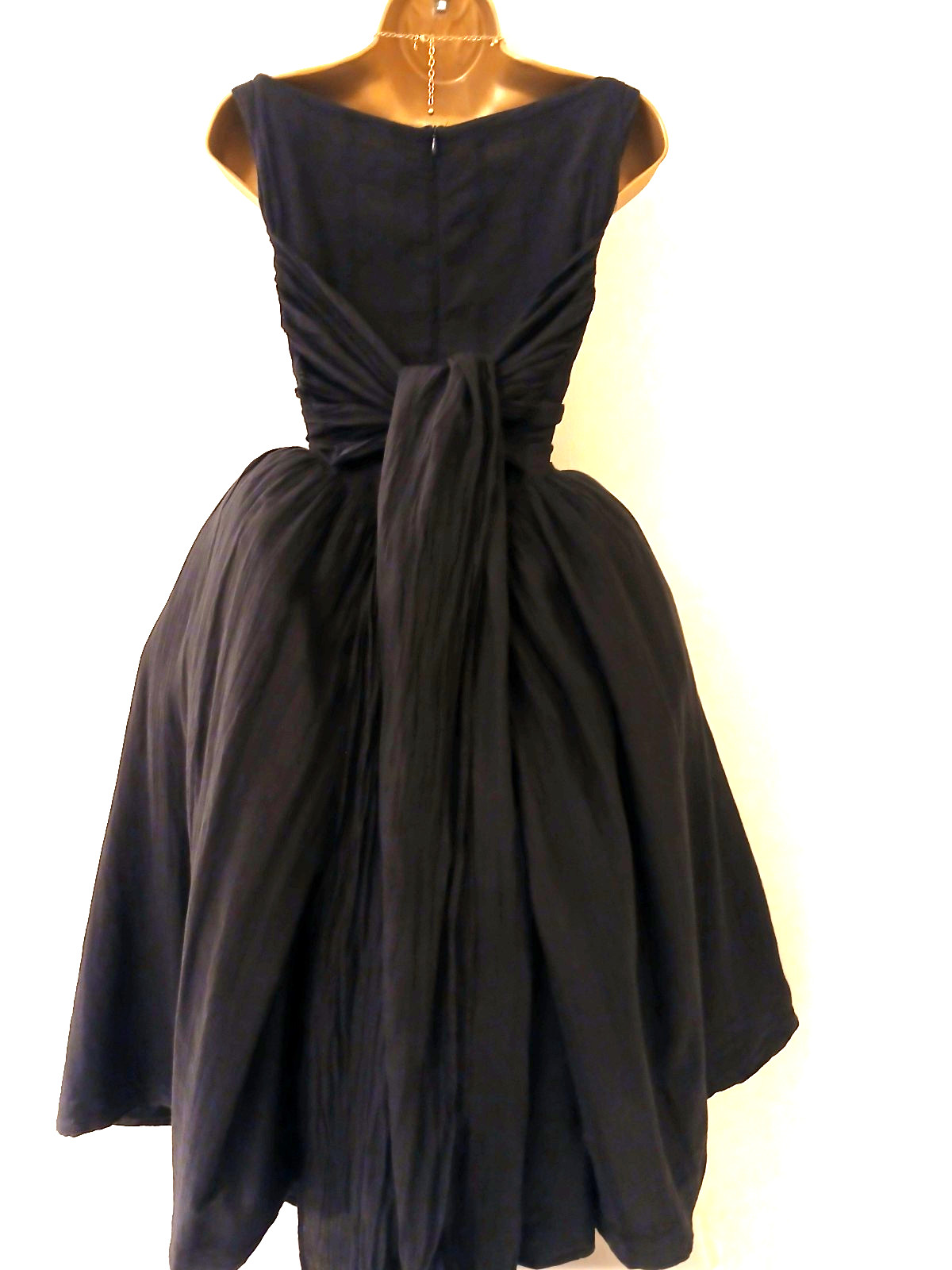 Vivienne Westwood Vintage  Fit &Flare Black Monroe Dress Size IT44 / UK 12
