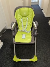 G4RCE 3 in 1 Foldable Toddler Feeding Recliner High Chair - Pink And Green