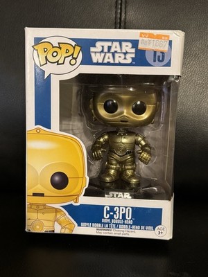Funko Pop! Vinyl Star Wars C-3PO Bobble-Head #13 Series 2 2011 MPN 2387