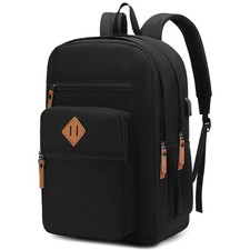 Laptop Backpack for Work, College, Travel, Daily Backpacks for Men Women, Com...