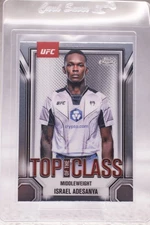 2025 Topps Chrome UFC - Top of the Class Israel Adesanya #TTC-11