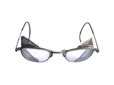 VINTAGE STEAMPUNK GLASSES SAFETY GOGGLES WITH MESH SIDE SHIELDS