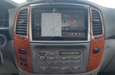 For Toyota Land Cruiser Lexus Lx470 2002-2007 Car Stereo Radio Carplay Gps 232g