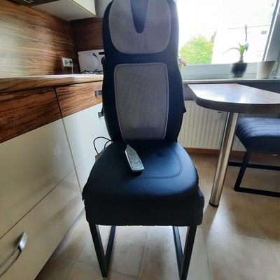 HoMedics Shiatsu One Wheel Massagematte Schulter/Rücken, Wärme, FB SBM-500HA