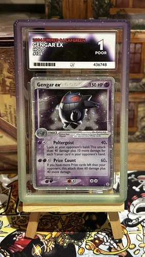 2004 - Gengar ex - 108/112 - Holo - Fire Red Leaf Green - [ACE 1 ] 👻