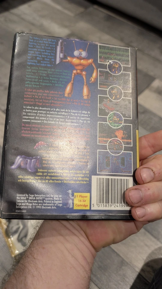 Sega Megadrive BOB -Box & Manual Only - Image 2 of 4