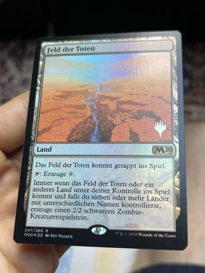 GERMAN Foil Field of the Dead • NM • MTG Magic 2020 Core Set (2223) - Image 4 of 4