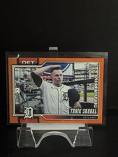 2026 Topps Series 1 Celebration RARE Tarik Skubal /25 Orange Dugout Peeps #300