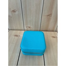 Travel Jewelry Box - Peacock Blue